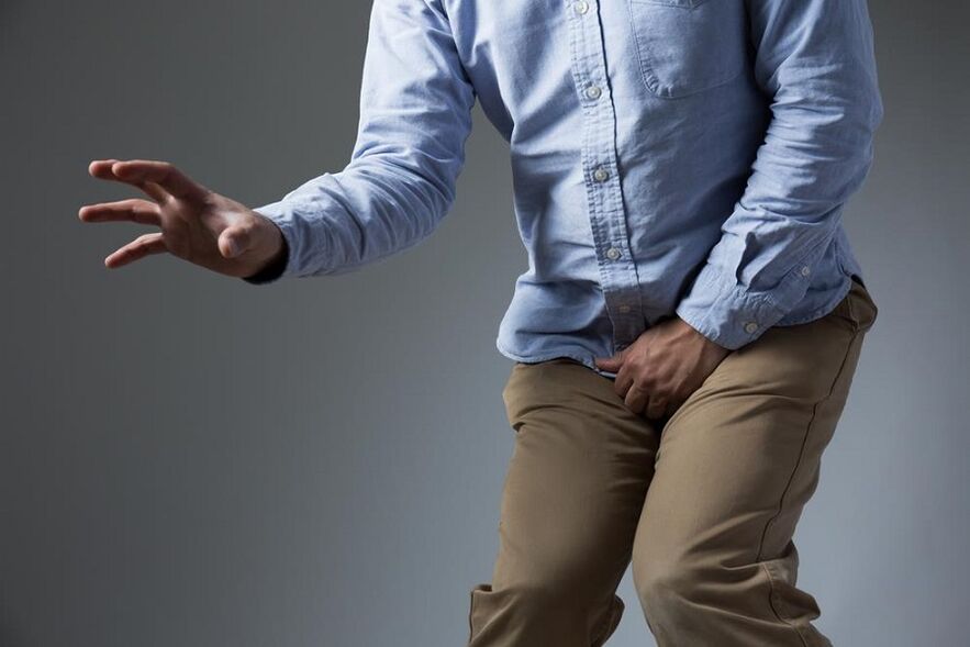 Dor na ingle como síntoma da prostatite