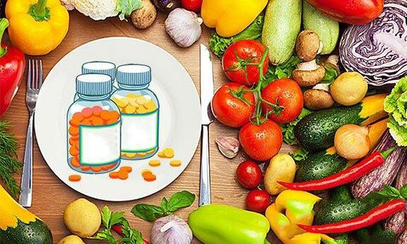 vitaminas nos produtos para aumentar a potencia